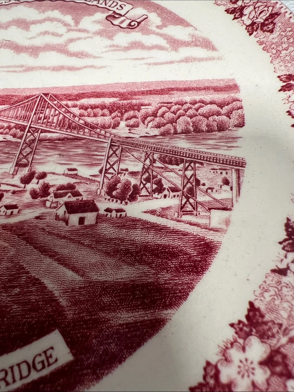 1000 Islands International Bridge Souvenir Plate